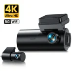 Dashcam GKU D600Pro 4K WiFi GPS With 1.47 Inch IPS Screen